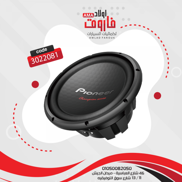 صب بايونير موديل: TS-W312D4 - 1600 وات