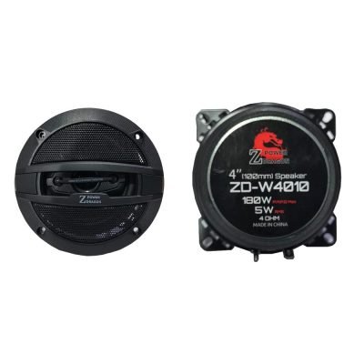 طقم سماعة مدور زيرو باور 180 وات ZD-W4010