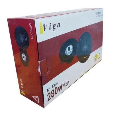 سماعات سيارة موديل VI-5020 بقوة 280 واط وقطر 5 بوصات