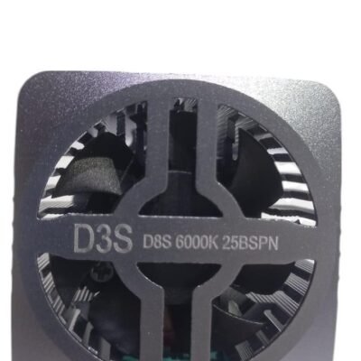 طقم مصابيح LED من نوع D3S/R (D8S/R)، 60000 لومن، 50 واط، 6000 كلفن أبيض، قطعتان