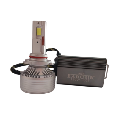 طقم مصابيح أمامية للسيارة بتقنية LED طراز XS-150 9005، أقصى سطوع 10000 لومن