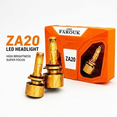 طقم مصابيح أمامية للسيارة ZA20 H1LED مع سطوع عالٍ