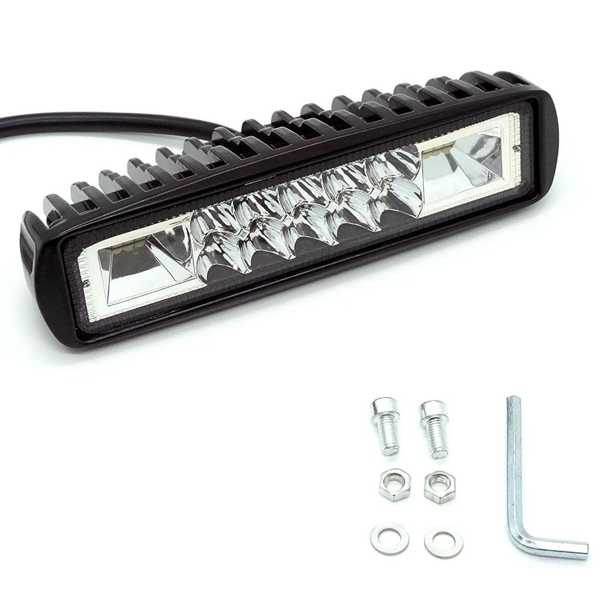 مصباح LED للسيارة بحجم صغير مع شريط 10 مصابيح LED - تصميم مدمج
