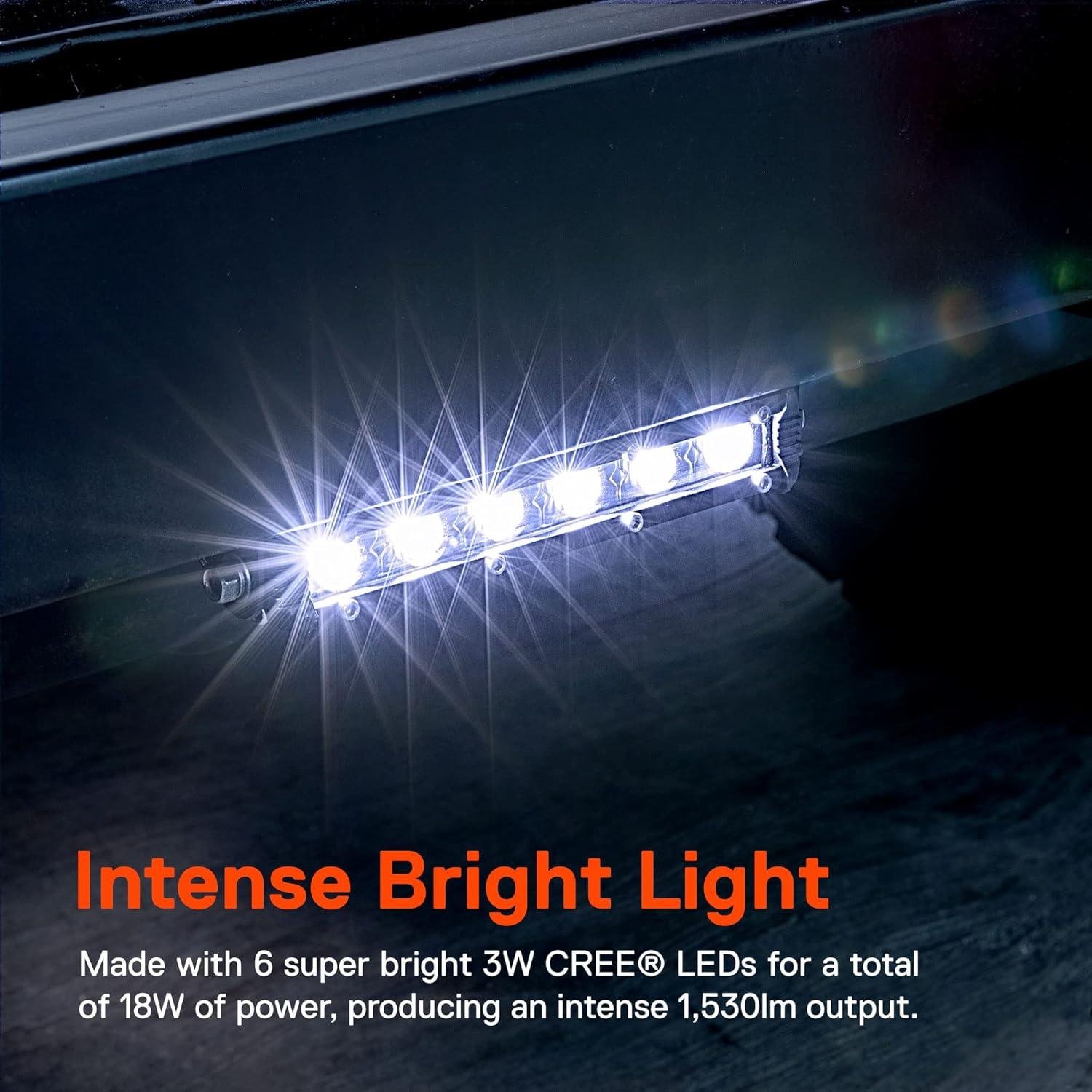 فانوس مستطيل LH-28 - 6LED إضاءة فائقة السطوع 12/24 فولت للسيارة والدراجة النارية والسكوتر - الصورة 5