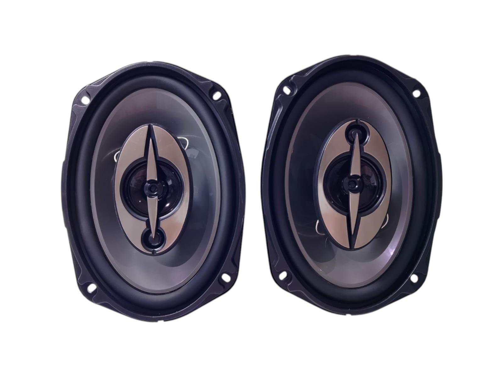 VI-6938 6x9 inch Oval Car Speaker – 1300W Peak Power – Powerful and Clear Sound – Pair of Speakers - الصورة 3