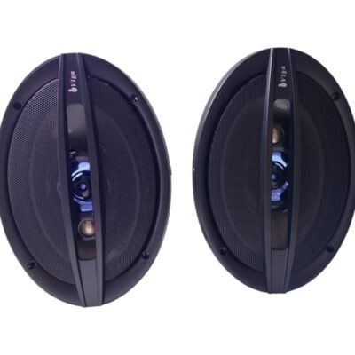 VI-6937 6×9 inch Oval Car Speaker – 1250W Peak Power – Powerful and Clear Sound – Pair of Speakers