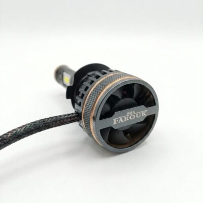 مصابيح أمامية LED  H8 ، طقم مصابيح أمامية LED، أبيض، عبوة من قطعتين 130 w ،11000 l m