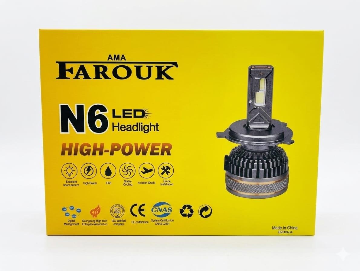 مصابيح أمامية LED 9005 ، طقم مصابيح أمامية LED، أبيض، عبوة من قطعتين 130 w ،11000 l m - الصورة 3