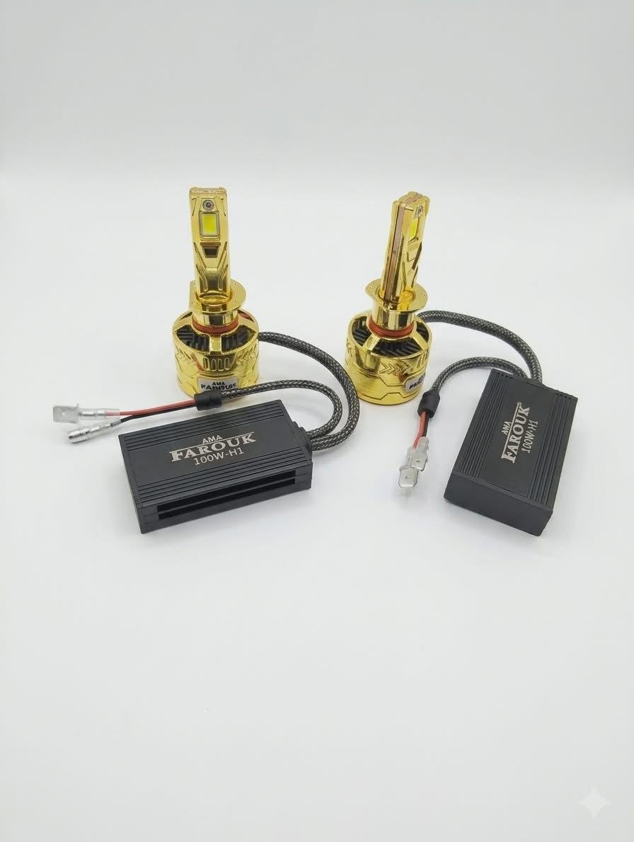 طقم لمبات LED للسيارة H1 - الصورة 4