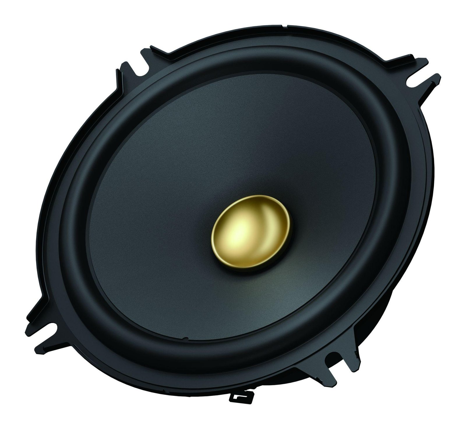 TS-A1301C 2-way car speakers, full range, clear sound quality, easy installation and improved low-frequency response, 5.25-inch round speakers