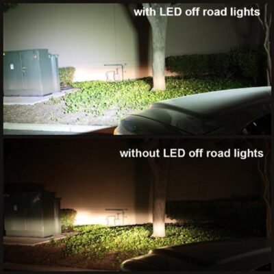 Round LED Lantern with 12 Strong LED Lights – 12V 6000K 50000H