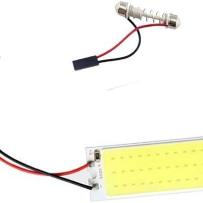 LED Car LED  T10  Super Bright LED Car Lamp Fit for Car Salon and License Plate Dome Lamp for Cars (36 LED Rectangle Chip, 1 Piece)