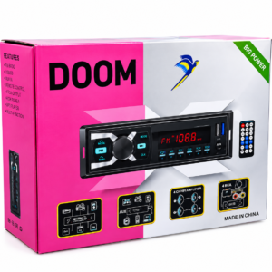 كاسيت سيارة DOOM – مشغل صوت متعدد الوظائف 2205